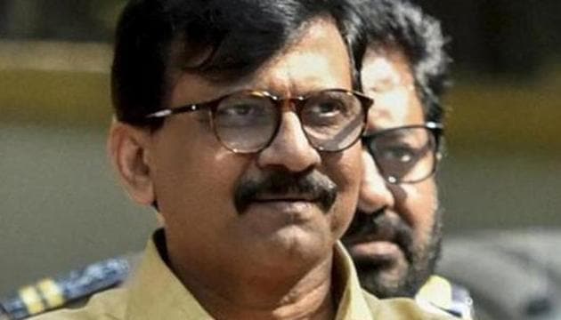 Shiv Sena leader Sanjay Raut said that the Bharatiya Janata Party (BJP), that it cannot rule the state without the Shiv Sena.(Kunal Patil/HT Photo)