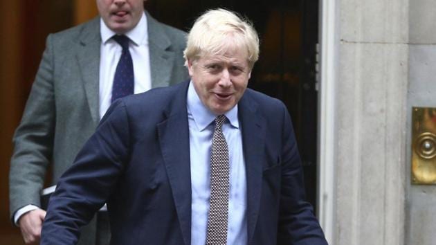 Britain's Prime Minister Boris Johnson  has announced that he will offer lawmakers more time to scrutinize his Brexit legislation, but only if parliament agree for a General Election on December 12. (AP photo)