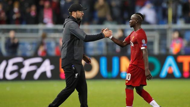 Liverpool manager Juergen Klopp and Liverpool's Sadio Mane after the match(Action Images via Reuters)