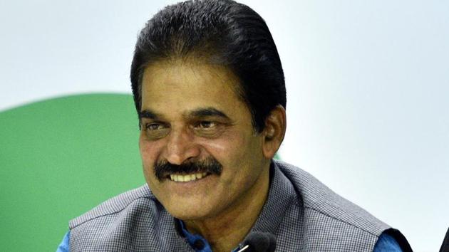 “Unfortunately, the entire media wrote us off, some gave us three seats in the exit polls in Haryana,” said Congress leader, KC Venugopal.(Amal KS/HT PHOTO) “Unfortunately, the entire media wrote us off, some gave us three seats in the exit polls in Haryana,” said Congress leader, KC Venugopal.(Amal KS/HT PHOTO)
