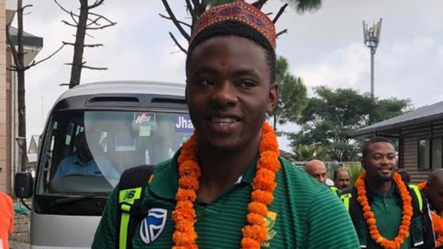 Kagiso Rabada poses for a photo.(Kagiso Rabada/ Twitter)