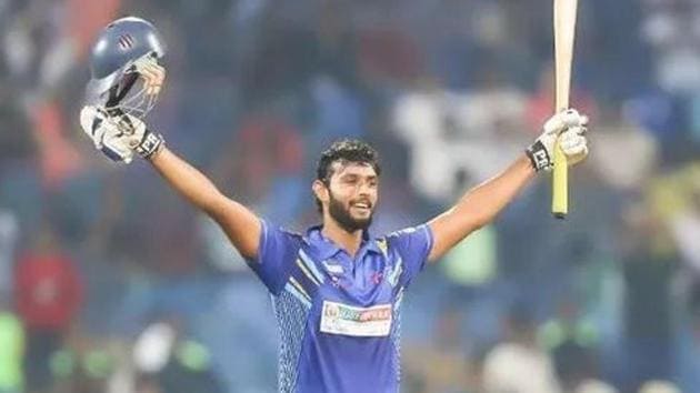 Mumbai all-rounder Shivam Dube earned his maiden India call-up for the Bangladesh series(Shivam Dube (Facebook))