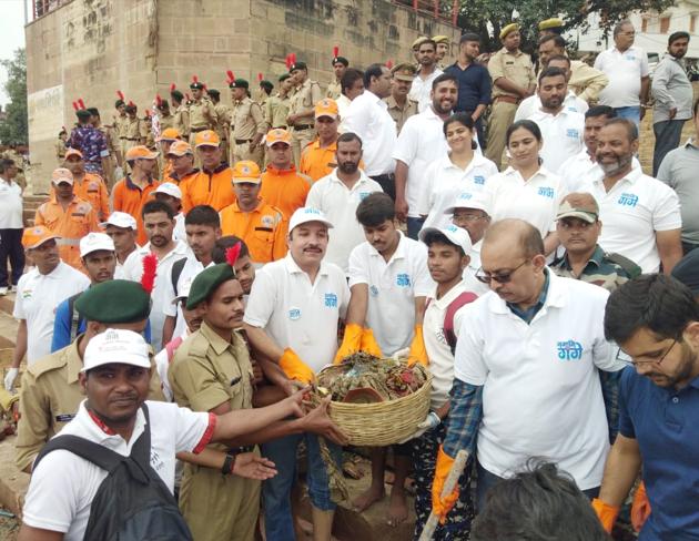 Rajesh Shukla, the crusader for a clean Ganga Rajesh Shukla, the crusader for a clean Ganga