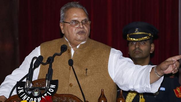 Jammu & Kashmir Governor Satyapal Malik has been appointed as Governor of Goa(PTI)