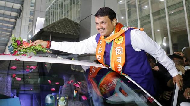 By getting the BJP past the 100-seat mark, Fadnavis has achieved a remarkable feat. But the polls also hold lessons for him. The CM will have to double down on development, manage the Shiv Sena, push action in corruption scams, and maintain law and order (ANI Photo) By getting the BJP past the 100-seat mark, Fadnavis has achieved a remarkable feat. But the polls also hold lessons for him. The CM will have to double down on development, manage the Shiv Sena, push action in corruption scams, and maintain law and order (ANI Photo)