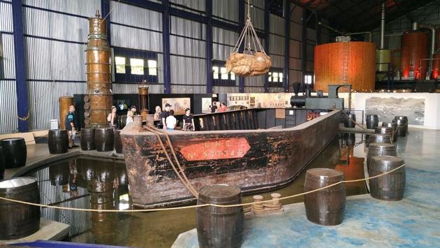 The Sugar Museum is huge, taking you through the journey of sugar in Mauritius.  (HT Photo/Kabir Singh Bhandari) 