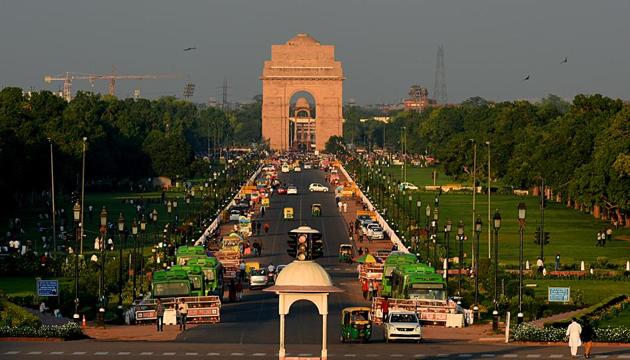 The contract for designing the ambitious revamp of New Delhi’s Central Vista, or Rajpath, the seat of power in the national capital, was awarded to Ahmedabad-based HCP Design, Planning And Management Private Limited(Amal KS/HT PHOTO) The contract for designing the ambitious revamp of New Delhi’s Central Vista, or Rajpath, the seat of power in the national capital, was awarded to Ahmedabad-based HCP Design, Planning And Management Private Limited(Amal KS/HT PHOTO)