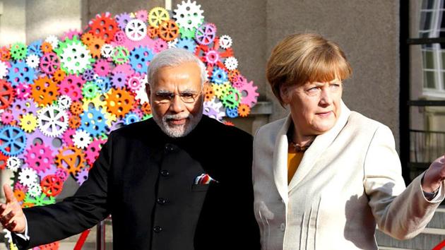 Measures to boost trade and investment and cooperation in new areas such as artificial intelligence are expected to be on the agenda during German Chancellor Angela Merkel’s meeting with Prime Minister Narendra Modi (Reuters Photo) Measures to boost trade and investment and cooperation in new areas such as artificial intelligence are expected to be on the agenda during German Chancellor Angela Merkel’s meeting with Prime Minister Narendra Modi (Reuters Photo)