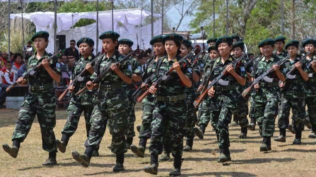 The outfit has been demanding a separate flag and constitution for the Nagas—both the demands have been rejected by New Delhi.(Corbis via Getty Images) The outfit has been demanding a separate flag and constitution for the Nagas—both the demands have been rejected by New Delhi.(Corbis via Getty Images)