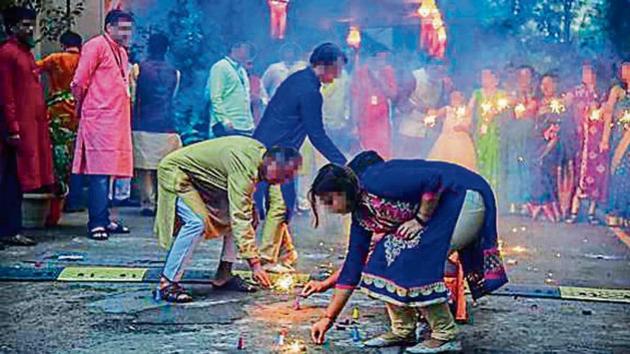 Pune’s air quality ahead of Diwali has been one of the best as compared to the last five years. (HT Photo) Pune’s air quality ahead of Diwali has been one of the best as compared to the last five years. (HT Photo)