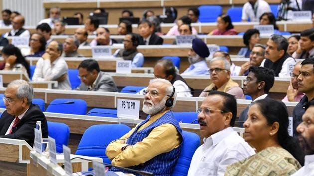 This is for the third time that the prime minister visited Jammu and Kashmir to celebrate Diwali with the troops in the border state since 2014, and first after the abrogation of Article 370 provisions. (PTI photo) This is for the third time that the prime minister visited Jammu and Kashmir to celebrate Diwali with the troops in the border state since 2014, and first after the abrogation of Article 370 provisions. (PTI photo)