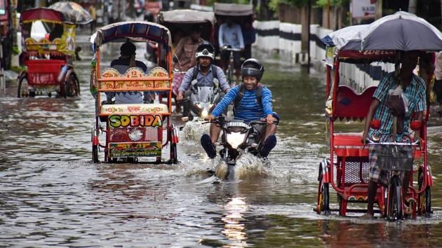 Incessant rains and flooding has left three people dead in Nagaland since Saturday even as Dimapur, its commercial capital, remains badly hit, officials said on Monday.(PTI Photo (Representative))