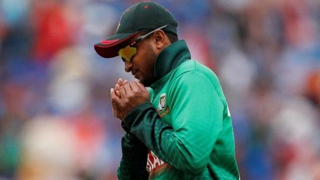 File image of Bangladesh cricketer Shakib Al Hasan.(Action Images via Reuters) File image of Bangladesh cricketer Shakib Al Hasan.(Action Images via Reuters)