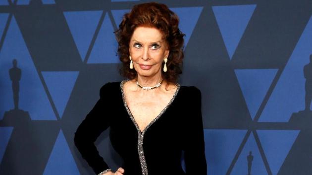 2019 Governors Awards - Arrivals - Hollywood, California, U.S., October 27, 2019 - Sophia Loren. (REUTERS/Mario Anzuoni )