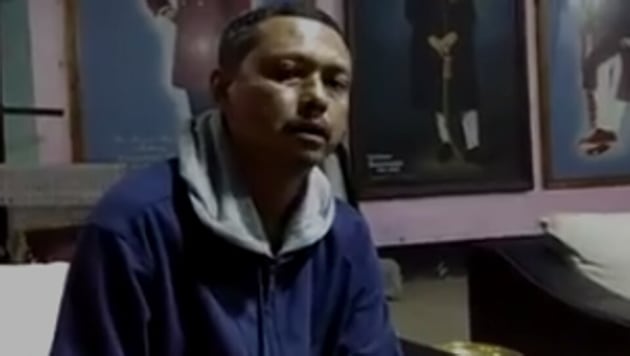 In a video message, Leishemba Sanajaoba said he first heard about this news when he returned after attending a local function. he was “totally shocked” to hear this development.(Screengrab from Leishemba Sanajaoba ‘s video message) In a video message, Leishemba Sanajaoba said he first heard about this news when he returned after attending a local function. he was “totally shocked” to hear this development.(Screengrab from Leishemba Sanajaoba ‘s video message)