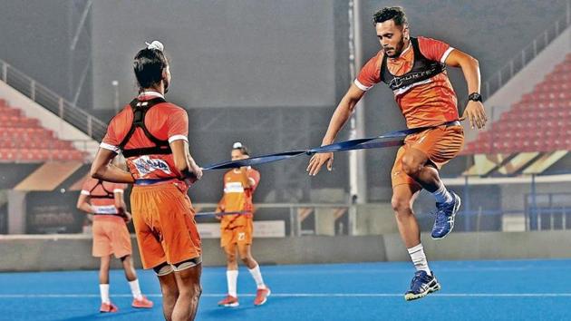 Ever since Australian Graham Reid took charge of the India team, he has focused on fitness and stamina, to try and make players perform with the same intensity through the match (Hockey India) Ever since Australian Graham Reid took charge of the India team, he has focused on fitness and stamina, to try and make players perform with the same intensity through the match (Hockey India)