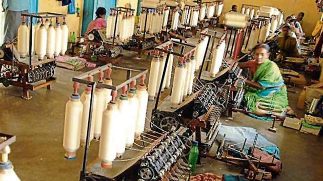 The UGC circular says that khadi is an integral part of Indian culture (Mint file) The UGC circular says that khadi is an integral part of Indian culture (Mint file)