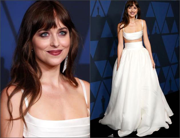 Dakota Johnson at 2019 Governers Awards. (REUTERS/Mario Anzuoni )