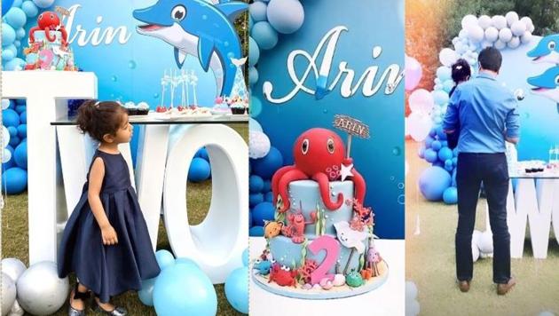 Asin’s daughter Arin celebrated her second birthday on October 24.