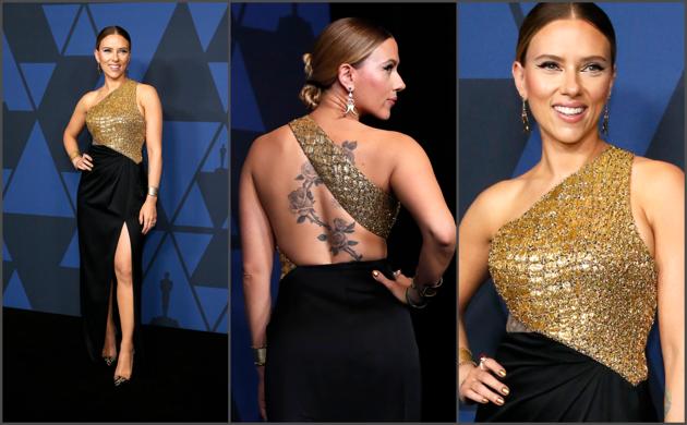 Scarlett Johansson at 2019 Governers Awards. (REUTERS/Mario Anzuoni )