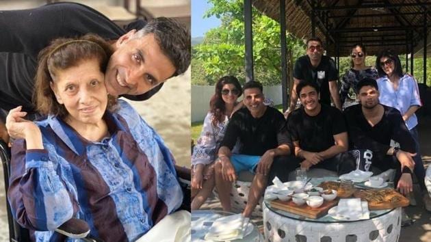 Akshay Kumar, Twinkle Khanna celebrated Betty Kapadia’s birthday at a resort.