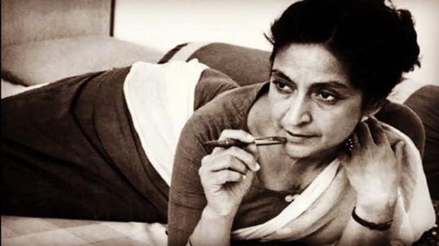 Amrita Pritam had prophesied her heir to be a writer of next generation.(Instagram)