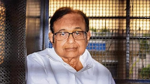 Special judge Ajay Kumar Kuhar observed that “sufficient time has been given for the custodial interrogation” of Chidambaram, who was arrested on August 21 by the Central Bureau of Investigation (CBI) in connection with alleged corruption in the case and transferred to the ED’s custody on October 16 (PTI) Special judge Ajay Kumar Kuhar observed that “sufficient time has been given for the custodial interrogation” of Chidambaram, who was arrested on August 21 by the Central Bureau of Investigation (CBI) in connection with alleged corruption in the case and transferred to the ED’s custody on October 16 (PTI)