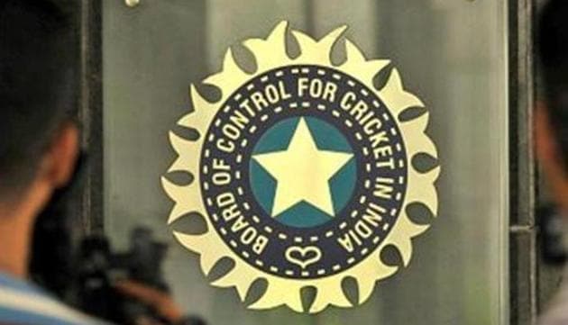 A general view of BCCI logo(Hindustan Times.)
