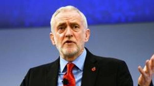 Seeking to go beyond Brexit and focus on issues such as homelessness, health, poverty and taxing the wealthy, Corbyn hit out at deep funding cuts Conservative governments have made since 2010.(Reuters)
