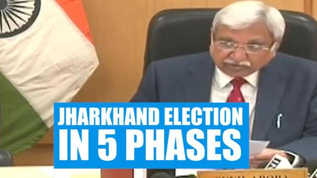 EC Announces 5-phase Jharkhand Election Starting Nov 30, Result On Dec ...