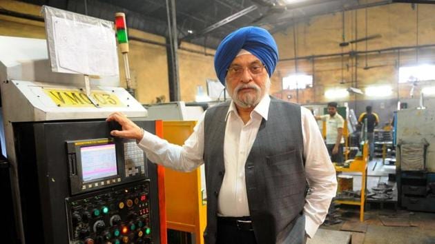 Raminder Singh at his industrial unit in Mohali. (HT File) Raminder Singh at his industrial unit in Mohali. (HT File)