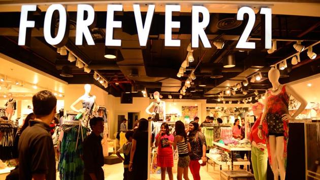 Forever 21 is now targeting about 111 closures, one of the people said, asking not to be identified because the negotiations are private.(Pradeep Gaur/Mint File Photo)