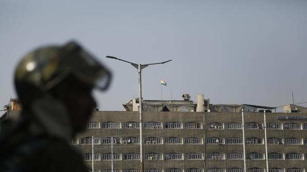 Jammu and Kashmir ceased to be a state and became two UTs – Jammu and Kashmir and Ladakh – at midnight on Wednesday, nearly three months after the Indian Parliament revoked the special status enjoyed by the former state under Article 370 of the Constitution. (AP) Jammu and Kashmir ceased to be a state and became two UTs – Jammu and Kashmir and Ladakh – at midnight on Wednesday, nearly three months after the Indian Parliament revoked the special status enjoyed by the former state under Article 370 of the Constitution. (AP)