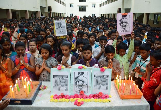 Two-year-old Sujith Wilson died when he fell into a borewell in Tiruchirappalli, Tamil Nadu. May his unfortunate demise jolt our conscience, and move us into action(ANI) Two-year-old Sujith Wilson died when he fell into a borewell in Tiruchirappalli, Tamil Nadu. May his unfortunate demise jolt our conscience, and move us into action(ANI)
