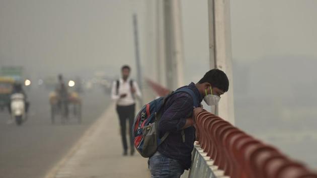 Noida was the most polluted city in India on November 1, 2019. (Virendra Singh Gosain/HT PHOTO) Noida was the most polluted city in India on November 1, 2019. (Virendra Singh Gosain/HT PHOTO)