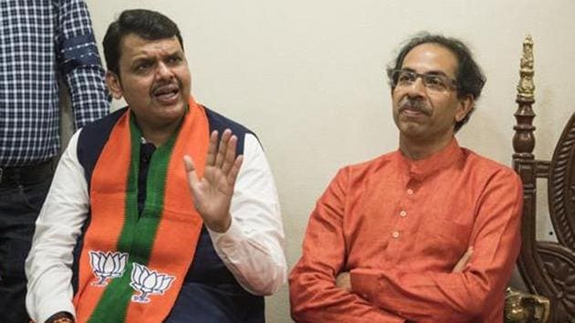Sena, through an editorial in party mouthpiece Saamna, warned the BJP against misuse of power. (Aalok Soni/ HT Photo) Sena, through an editorial in party mouthpiece Saamna, warned the BJP against misuse of power. (Aalok Soni/ HT Photo)