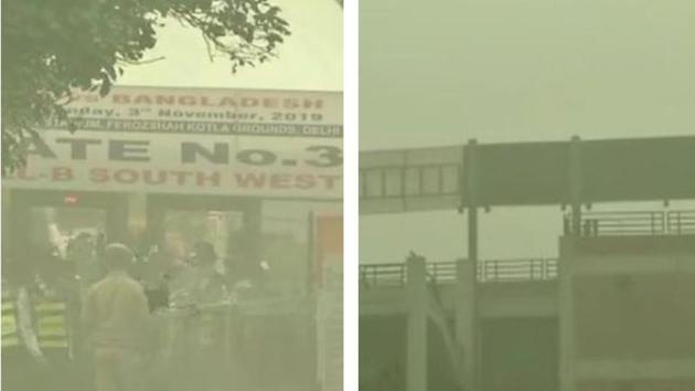 Latest visuals from Arun Jaitely Stadium(ANI) Latest visuals from Arun Jaitely Stadium(ANI)