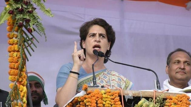 Congress spokesperson Randeep Surjewala said Priyanka Gandhi “got a message” from WhatsApp about a possible breach.(Priyanka Gandhi/Facebook) Congress spokesperson Randeep Surjewala said Priyanka Gandhi “got a message” from WhatsApp about a possible breach.(Priyanka Gandhi/Facebook)