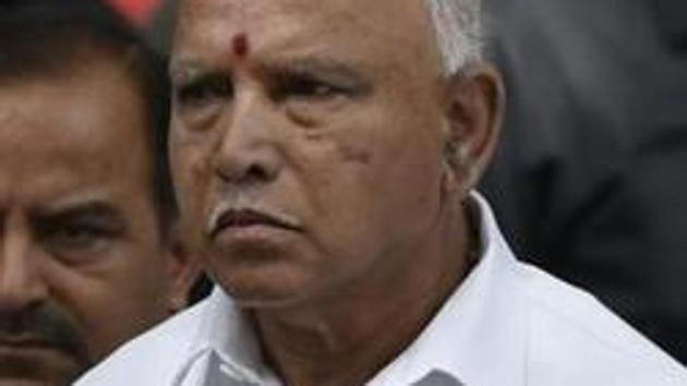 B S Yediyurappa is purportedly said that the defectors ‘were kept in Mumbai under the watch’ of Bharatiya Janata Party (BJP) chief Amit Shah. (Vipin Kumar/HT PHOTO) B S Yediyurappa is purportedly said that the defectors ‘were kept in Mumbai under the watch’ of Bharatiya Janata Party (BJP) chief Amit Shah. (Vipin Kumar/HT PHOTO)