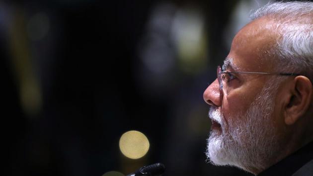 Prime Minister Narendra Modi speaks at the ASEAN-India Summit on the sideline of the 35th ASEAN Summit in Bangkok, Thailand November 3, 2019. (Photo: Reuters) Prime Minister Narendra Modi speaks at the ASEAN-India Summit on the sideline of the 35th ASEAN Summit in Bangkok, Thailand November 3, 2019. (Photo: Reuters)