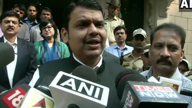 Emerging from Amit Shah’s North Block office in the national capital, Fadnavis suggested that his Delhi visit was all about getting relief from the Centre for farmers back home impacted due to the unseasonal rains(ANI)