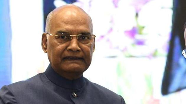 President Ram Nath Kovind. (HT file) President Ram Nath Kovind. (HT file)