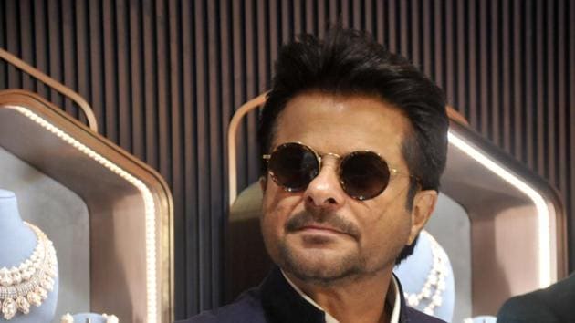 Anil Kapoor at an event in Pune, India. (HT PHOTO)