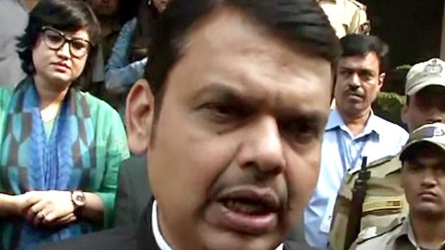 Maharashtra Chief Minister Devendra Fadnavis speaks to media in New Delhi on Monday. (ANI Photo) Maharashtra Chief Minister Devendra Fadnavis speaks to media in New Delhi on Monday. (ANI Photo)