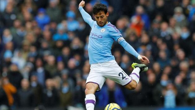 Manchester City's David Silva in action.(REUTERS)