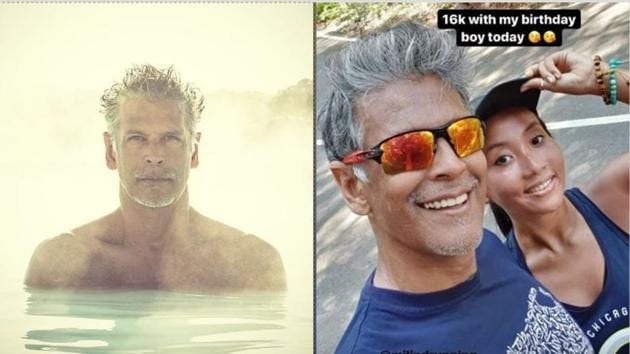 Milind Soman turned 54 on Monday.