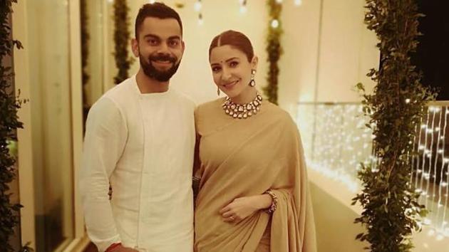 The couple at their Diwali celebrations last year. (Instagram)