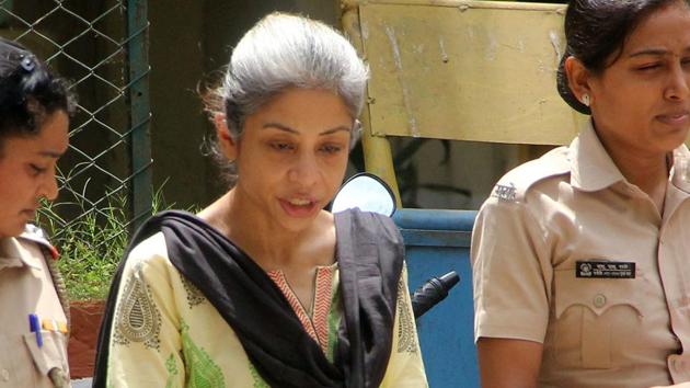 File photo of Indrani Mukerjea, accused in Sheena Bora murder case.(Bhushan Koyande / HT Photo) File photo of Indrani Mukerjea, accused in Sheena Bora murder case.(Bhushan Koyande / HT Photo)