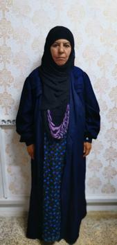 Rasmiya Awad, believed to be the sister of slain Islamic State leader Abu Bakr al-Baghdadi, who was captured on Monday in the northern Syrian town of Azaz by Turkish security officials, is seen in an unknown location in an undated picture provided by Turkish security officials.(via REUTERS) Rasmiya Awad, believed to be the sister of slain Islamic State leader Abu Bakr al-Baghdadi, who was captured on Monday in the northern Syrian town of Azaz by Turkish security officials, is seen in an unknown location in an undated picture provided by Turkish security officials.(via REUTERS)