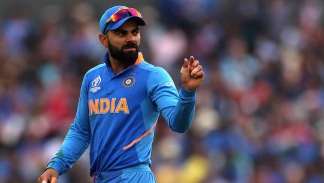 Virat Kohli during the 2019 Cricket World Cup.(Action Images via Reuters)